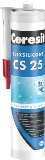 Sanitaarsilikoon Ceresit CS25 Caramel 46 280ml pilt